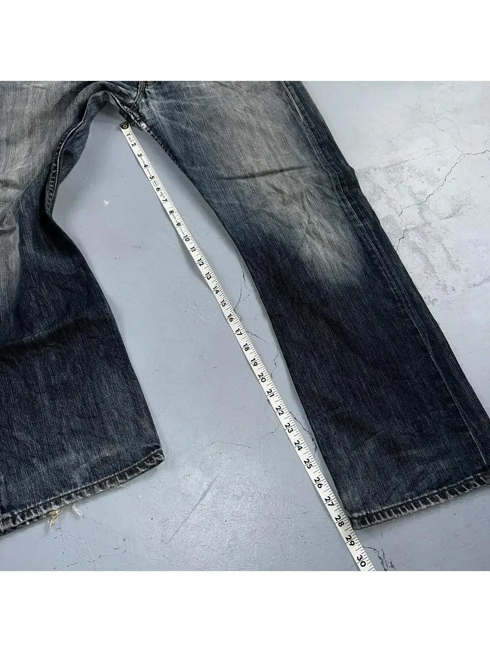 Levis 501 Vintage Y2K XX Straight Leg Jeans Blue Med Wash 33x30 Act 32x28
